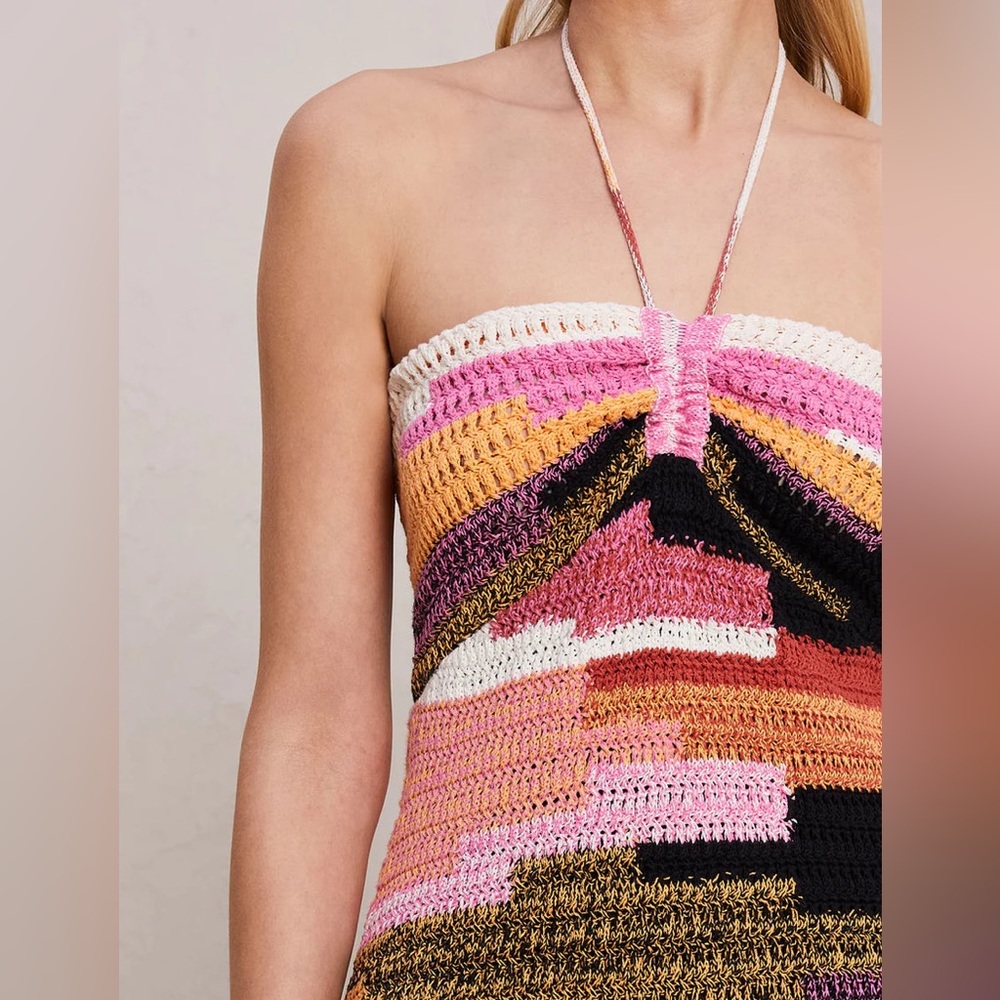 Halter knit dress✨✨✨ - Picture 2 of 4